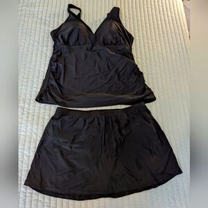 Women's size 18W Tankini swim set